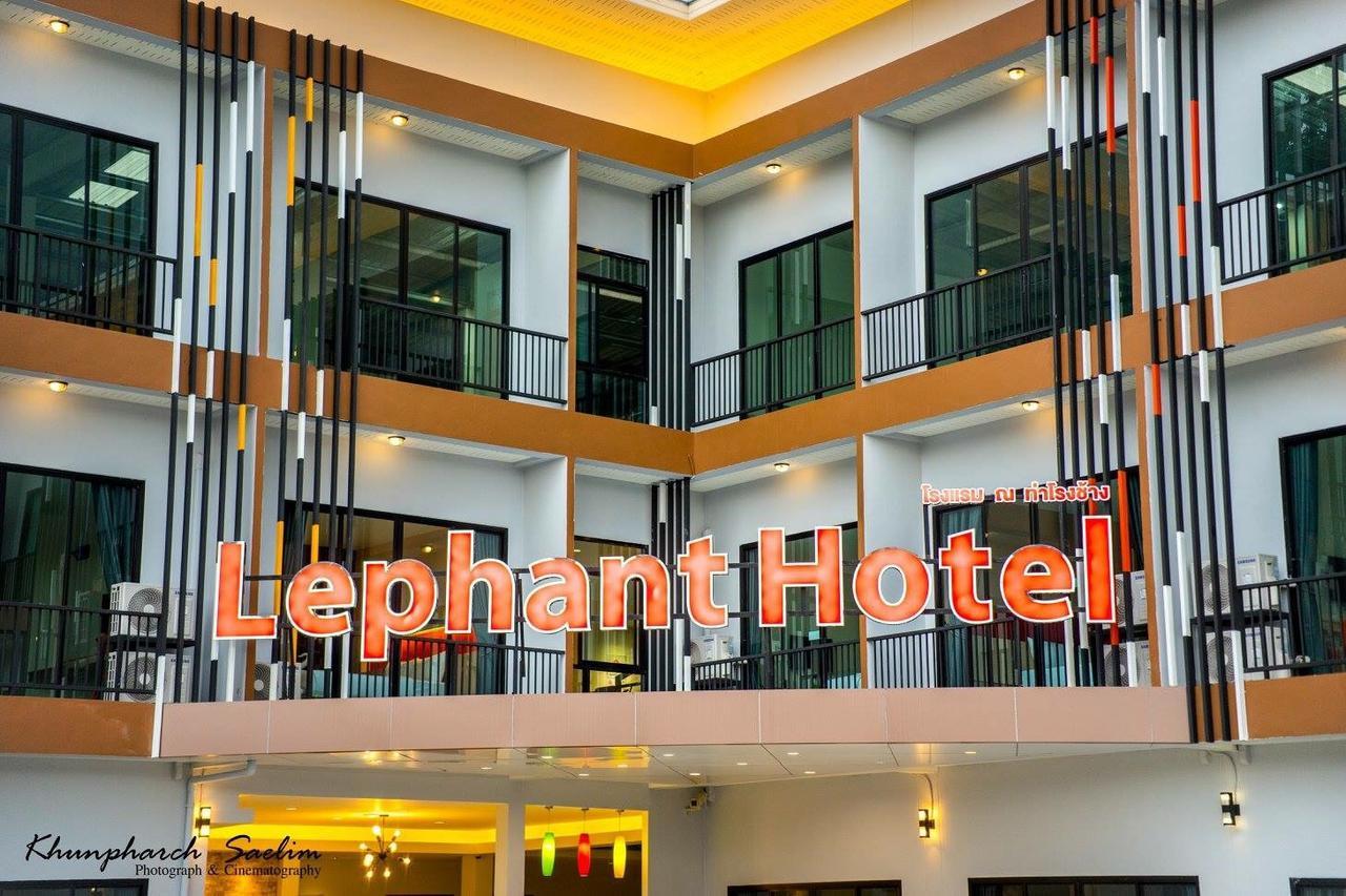 The Lephant Hotel Surat Thani Exterior photo